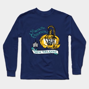 French Quarter gold Long Sleeve T-Shirt